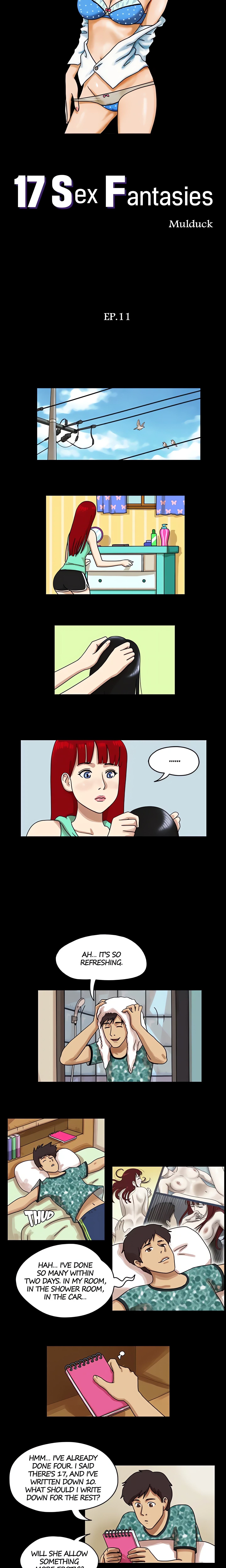 17 Sex Fantasies (Official) chapter 11 page 1
