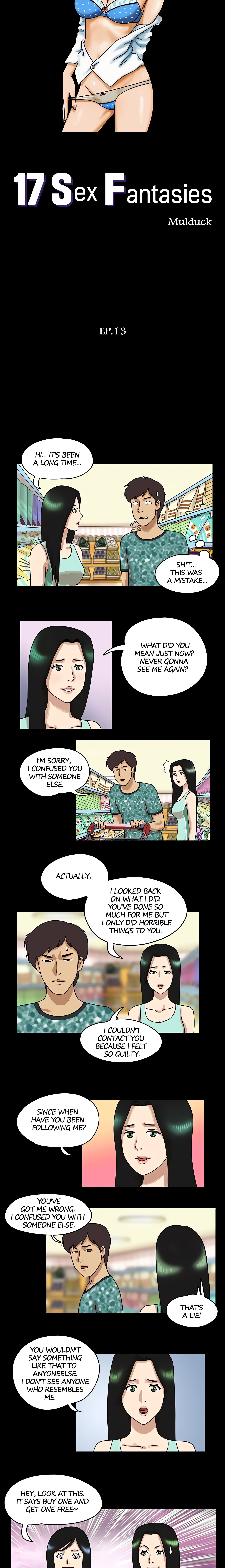 17 Sex Fantasies (Official) chapter 13 page 1