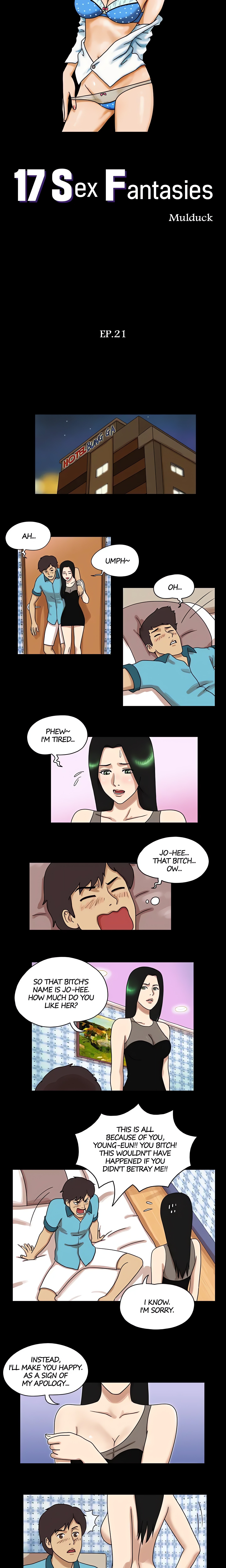 17 Sex Fantasies (Official) chapter 21 page 1