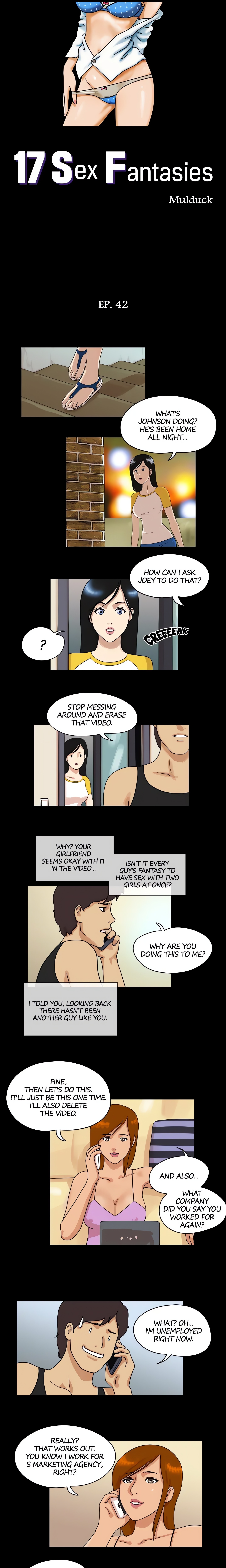 17 Sex Fantasies (Official) chapter 42 page 1