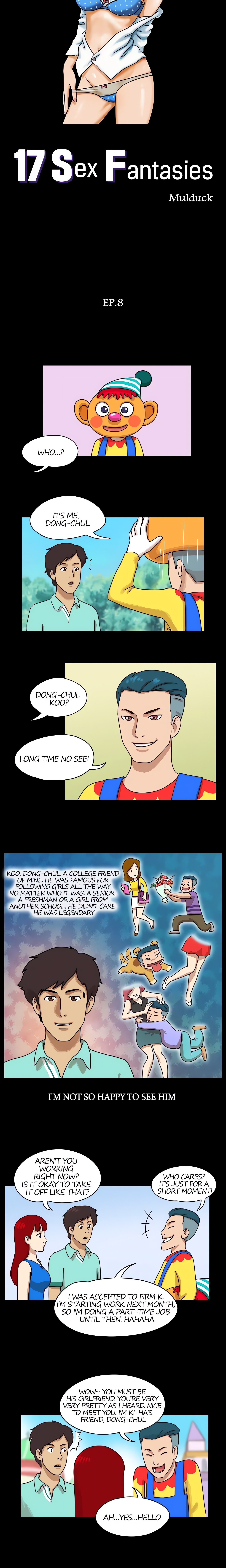 17 Sex Fantasies (Official) chapter 8 page 1