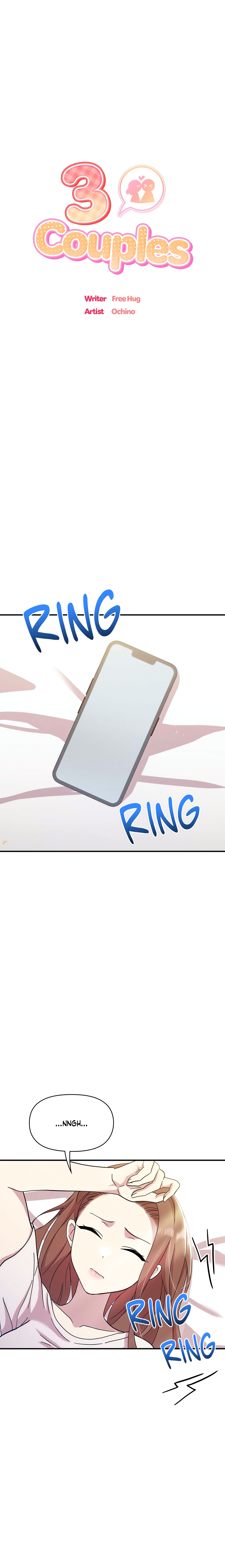 3 Couples (Official) chapter 11 page 1