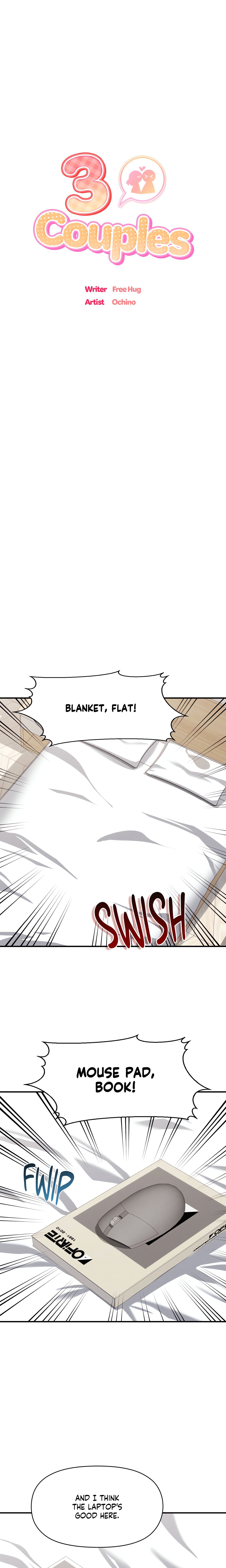 3 Couples (Official) chapter 13 page 1