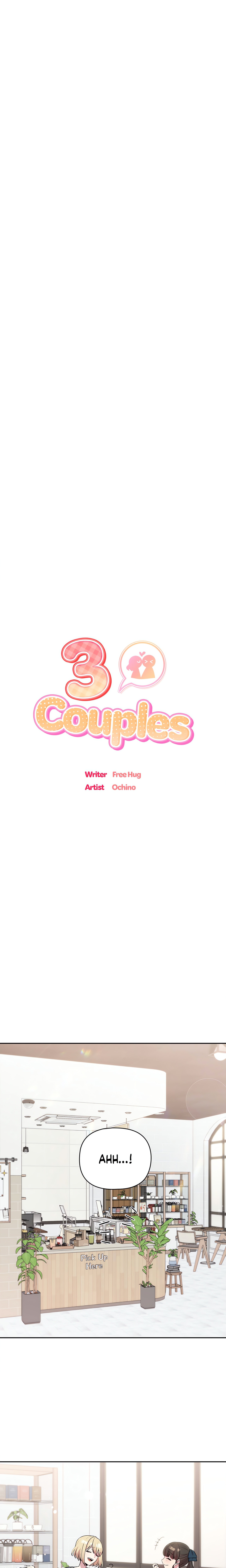 3 Couples (Official) chapter 22 page 1