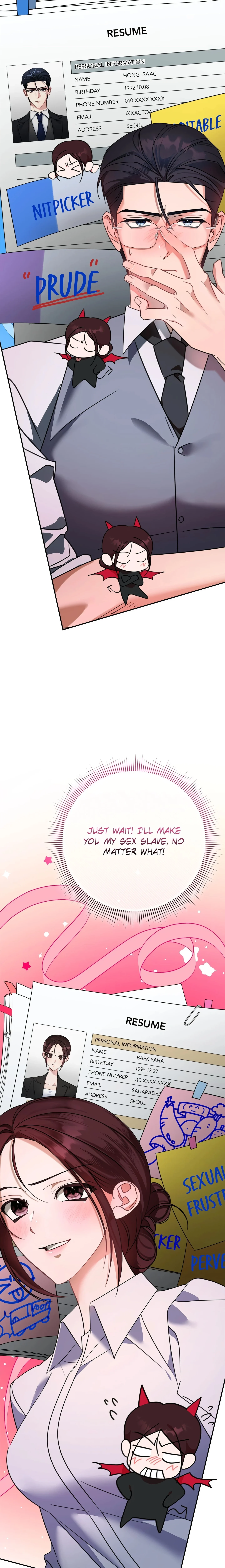 A Boss With Benefits (Uncensored) chapter 1 page 17