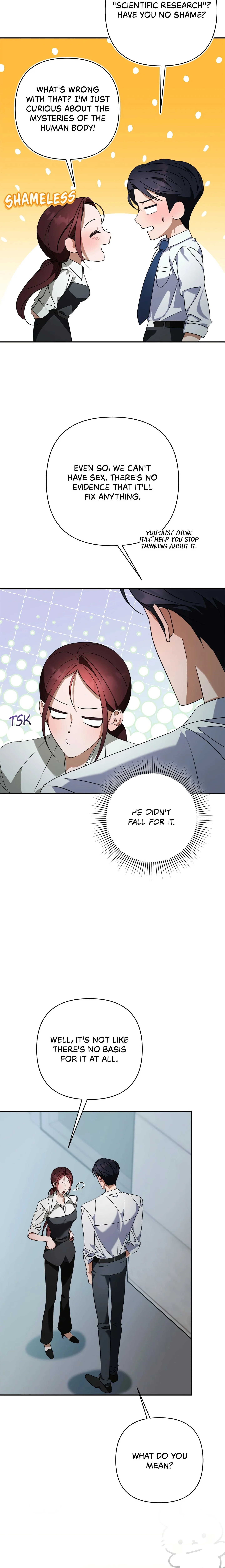 A Boss With Benefits (Uncensored) chapter 5 page 8