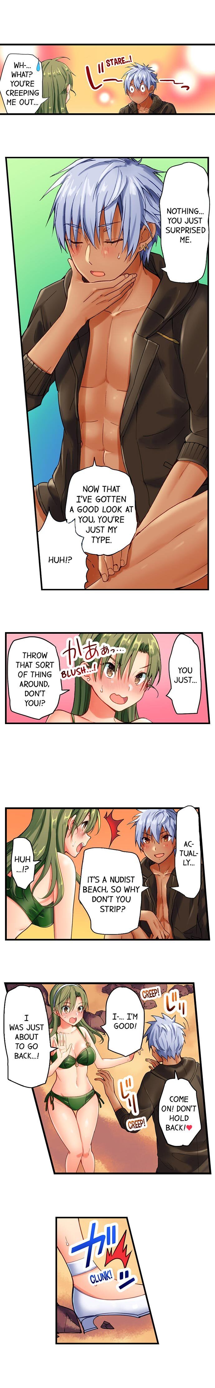 A Chaste Girl’s Climax at a Nudist Beach chapter 2 page 8