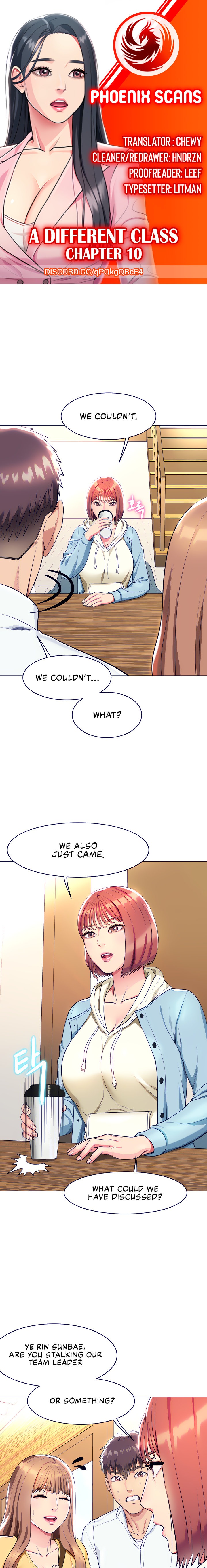 A Different Class chapter 10 page 1