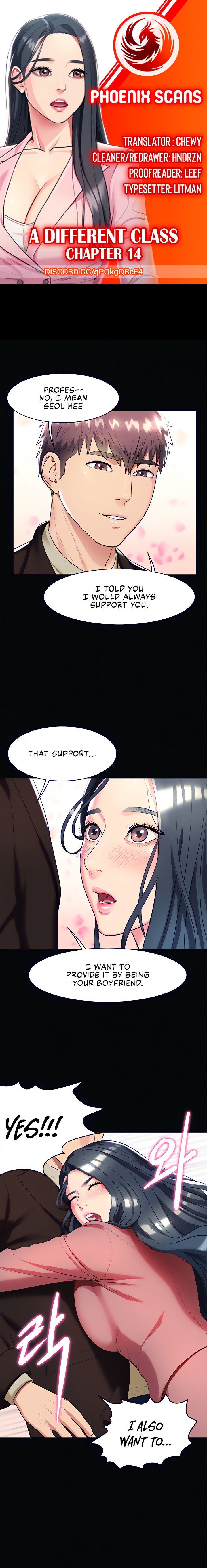A Different Class chapter 14 page 1