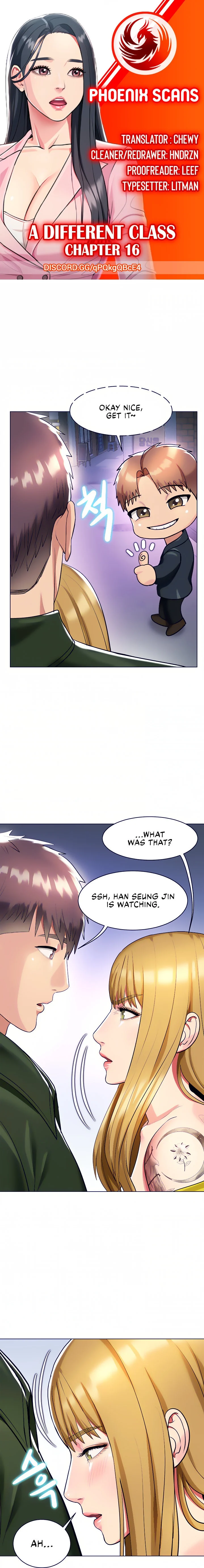 A Different Class chapter 16 page 1