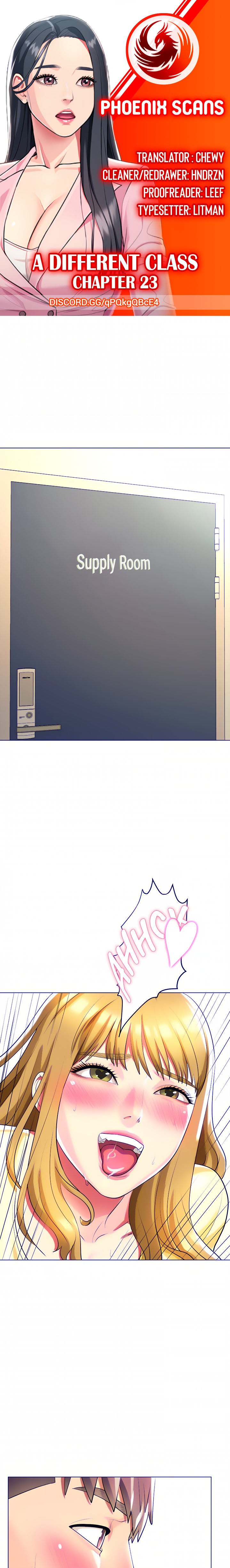 A Different Class chapter 23 page 1