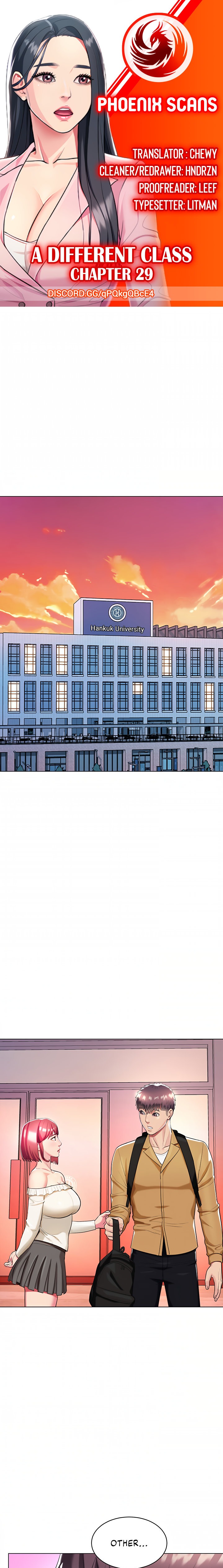 A Different Class chapter 29 page 1
