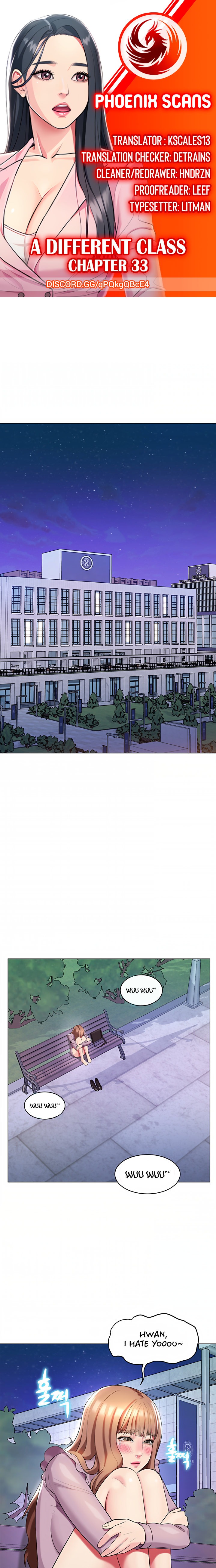 A Different Class chapter 33 page 1