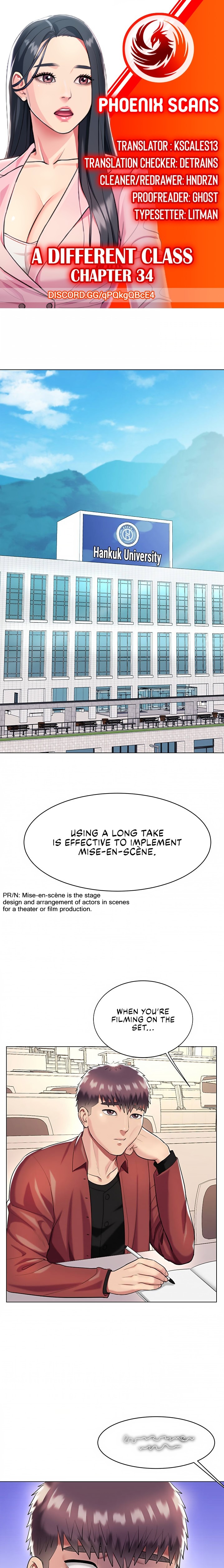 A Different Class chapter 34 page 1