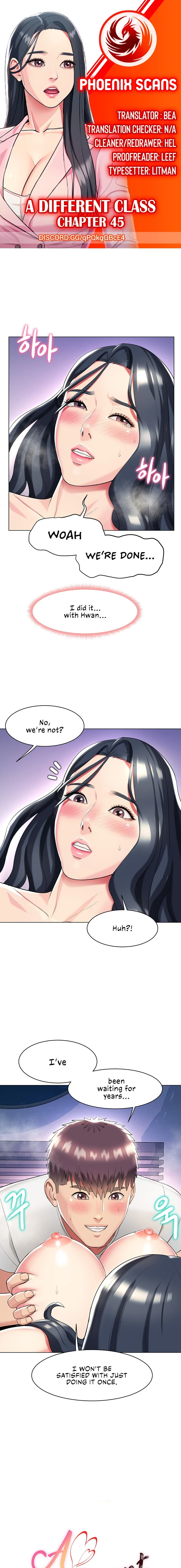 A Different Class chapter 45 page 1