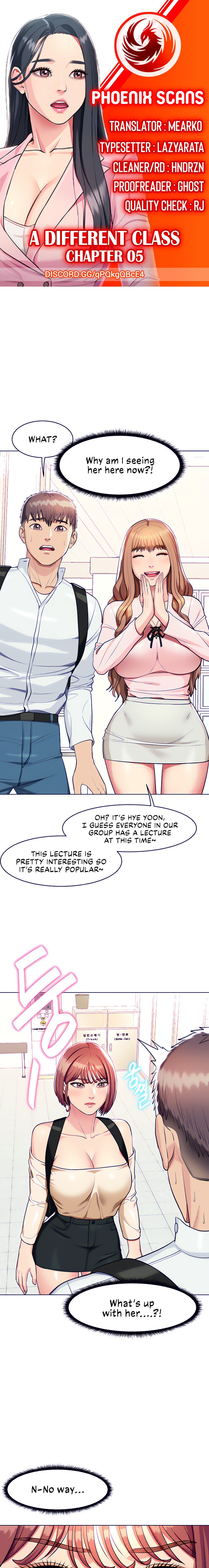 A Different Class chapter 5 page 1