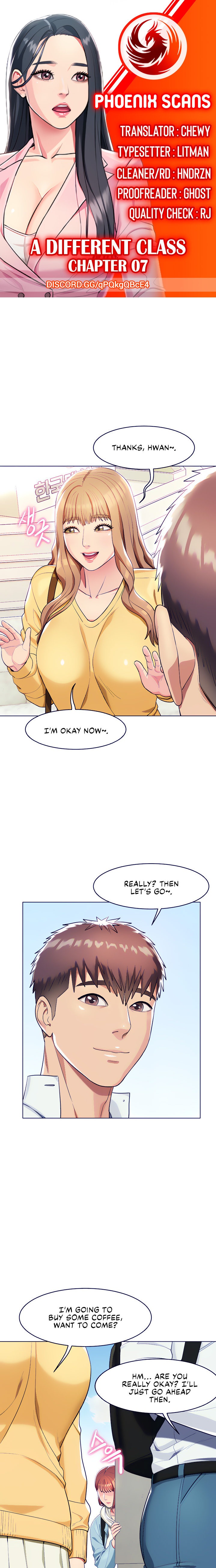 A Different Class chapter 7 page 1