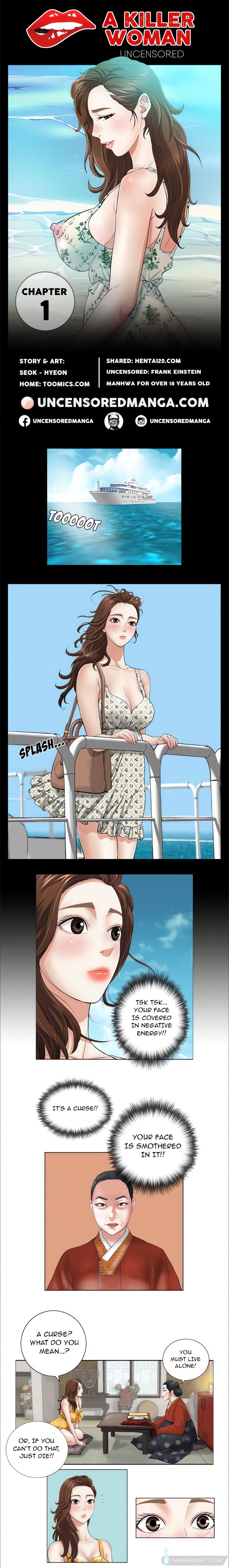 A Killer Woman (Uncensored Fan Edition) chapter 1 page 1