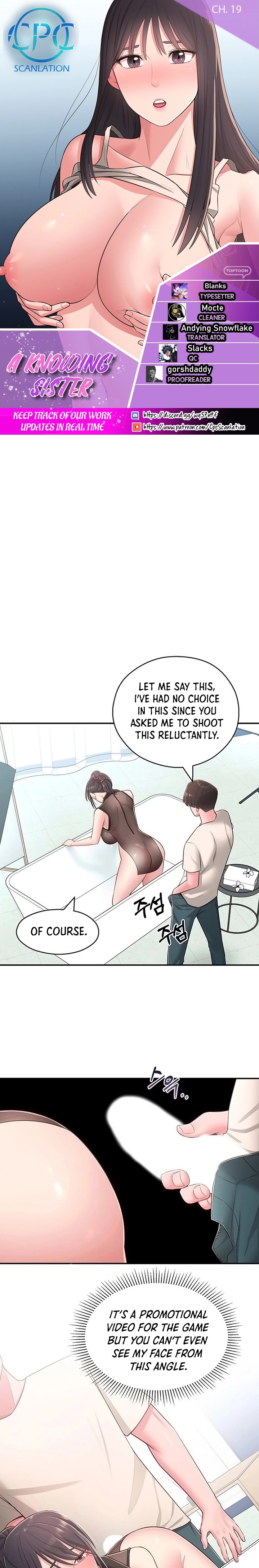 A Knowing Sister chapter 19 page 1