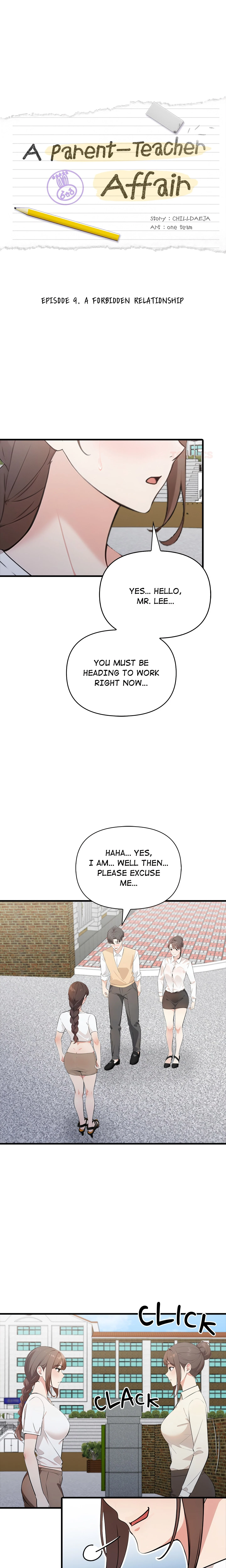 A Parent-Teacher Affair chapter 9 page 1