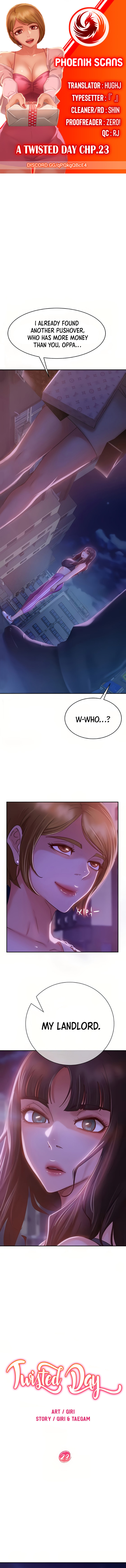 A Twisted Day chapter 23 page 1