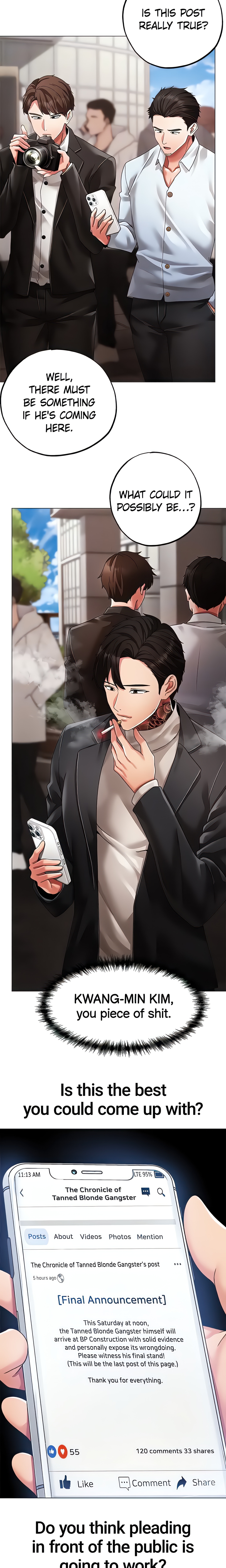 A Wannabe Golden Gangster (Official) chapter 63 page 10