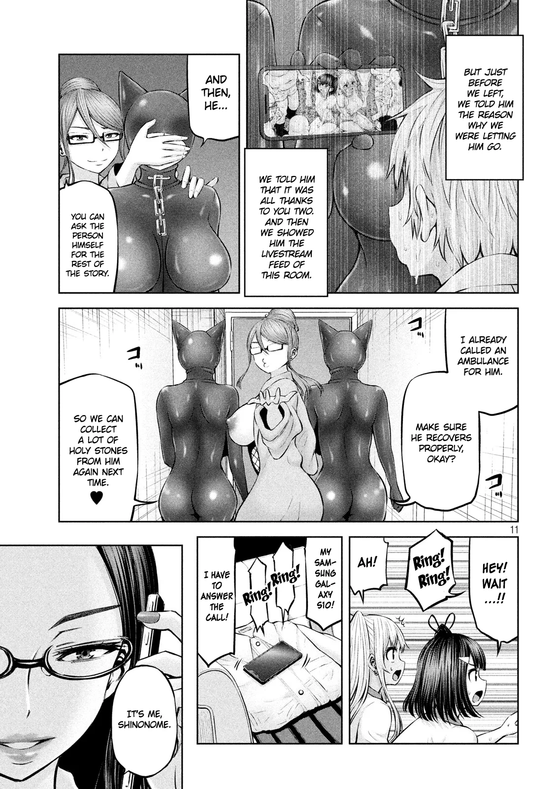 Adamasu no Majotachi chapter 11 page 10