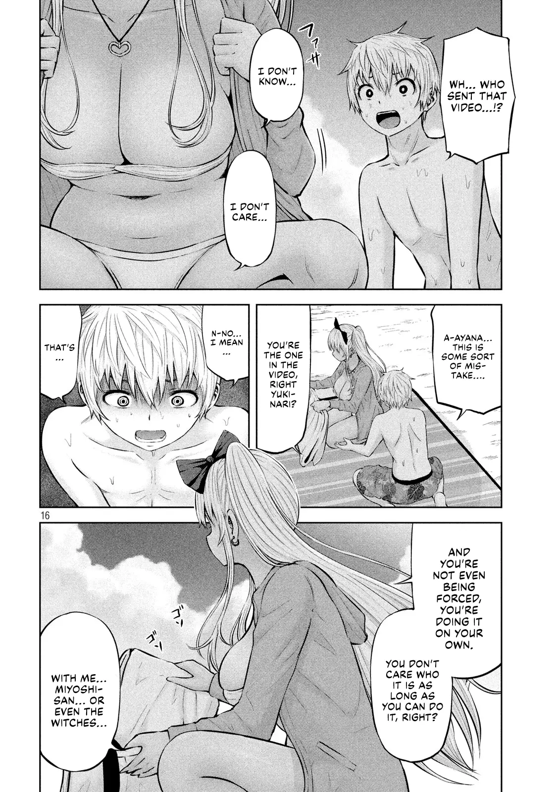 Adamasu no Majotachi chapter 17 page 18