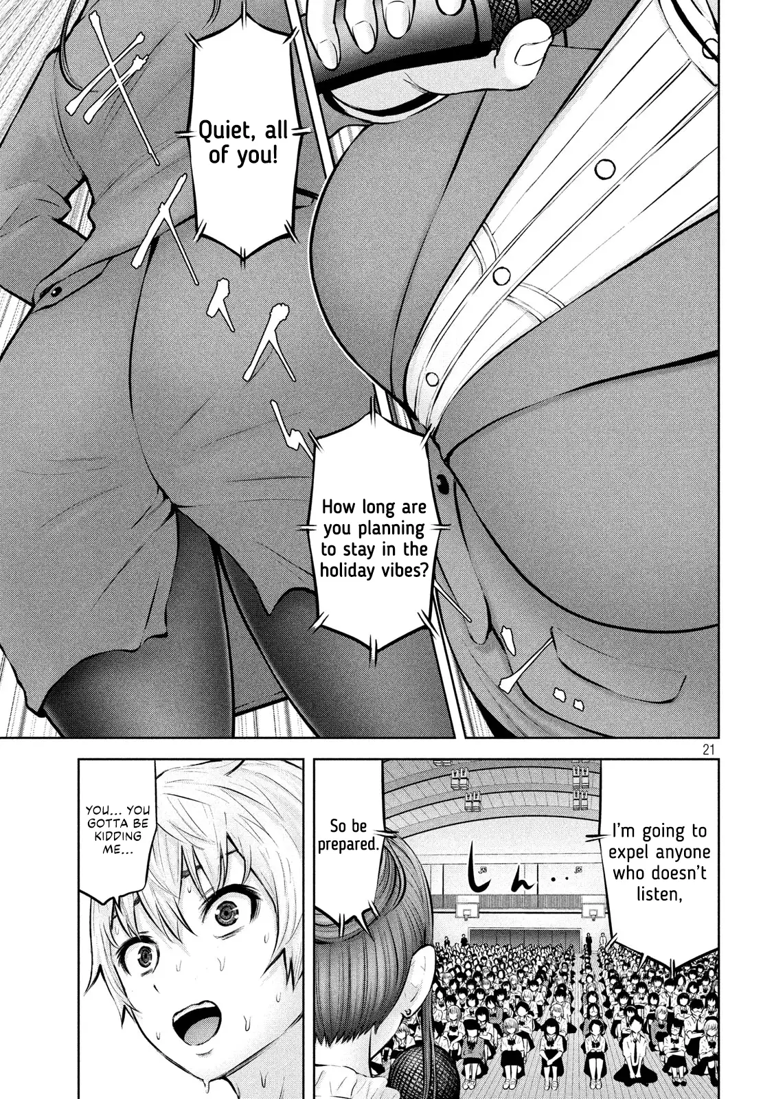 Adamasu no Majotachi chapter 17 page 23