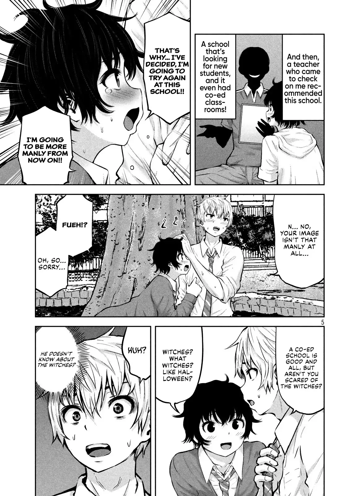 Adamasu no Majotachi chapter 18 page 7