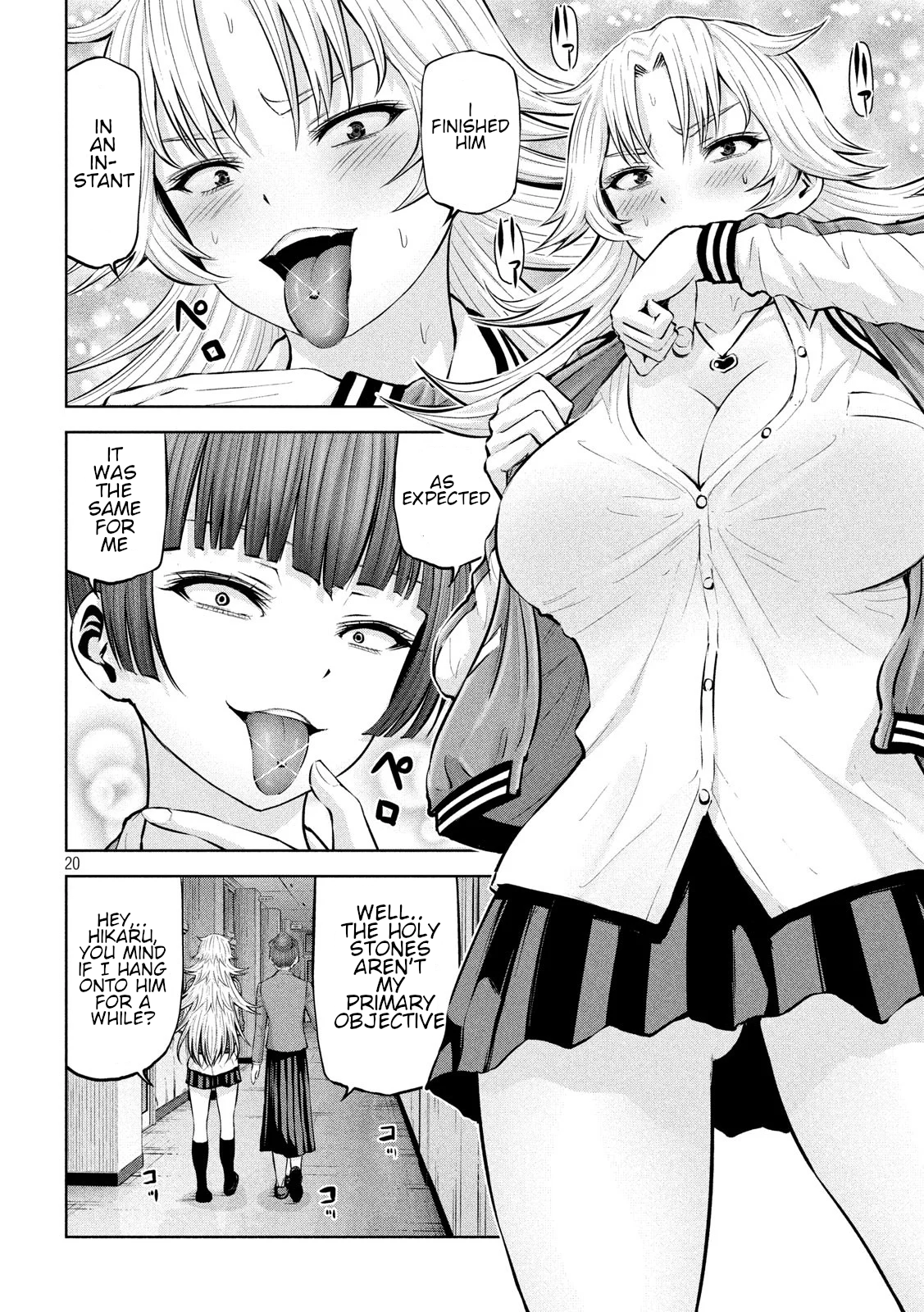 Adamasu no Majotachi chapter 21 page 20