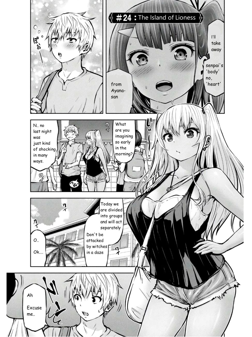 Adamasu no Majotachi chapter 24 page 1