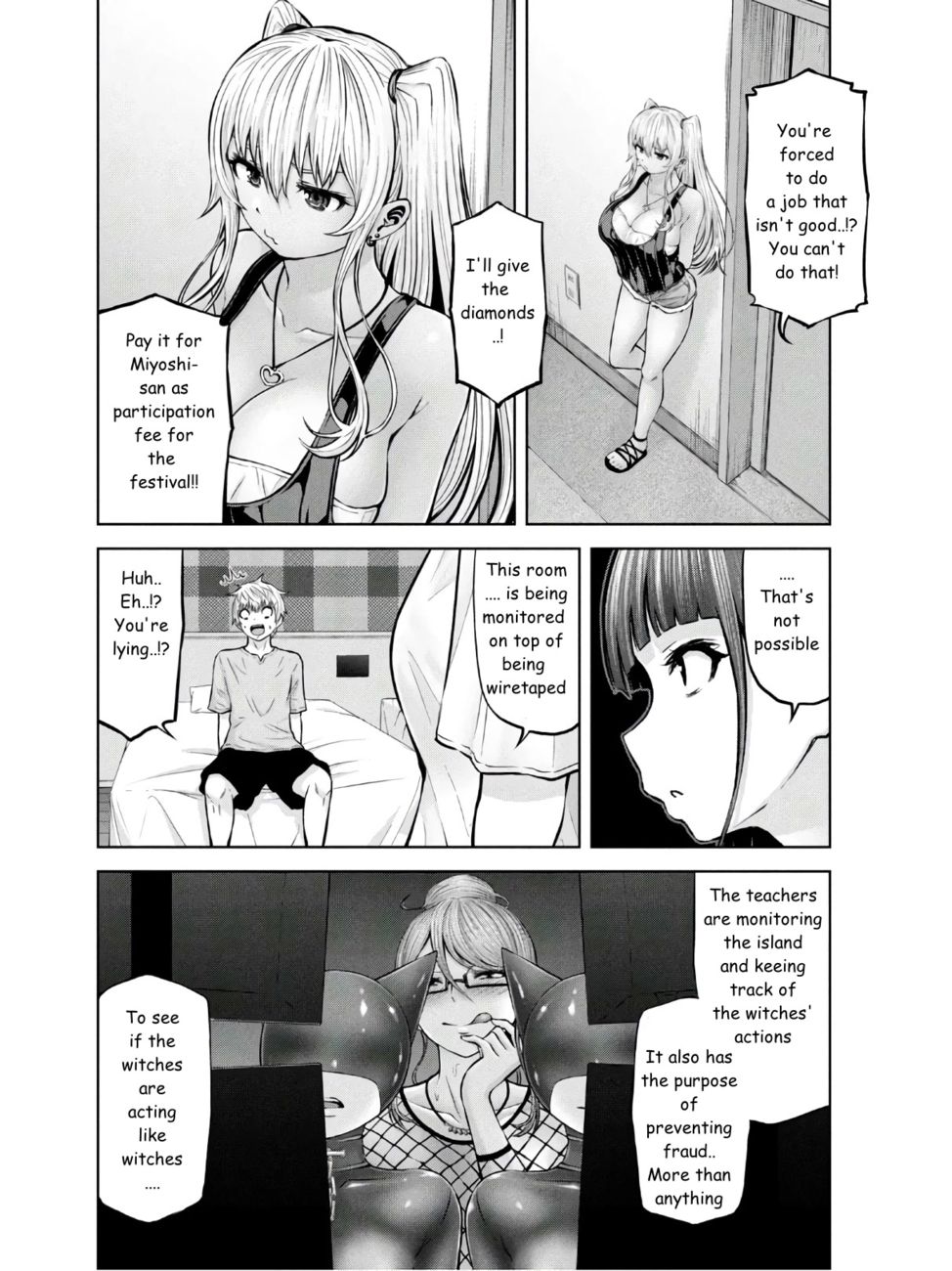 Adamasu no Majotachi chapter 25 page 18