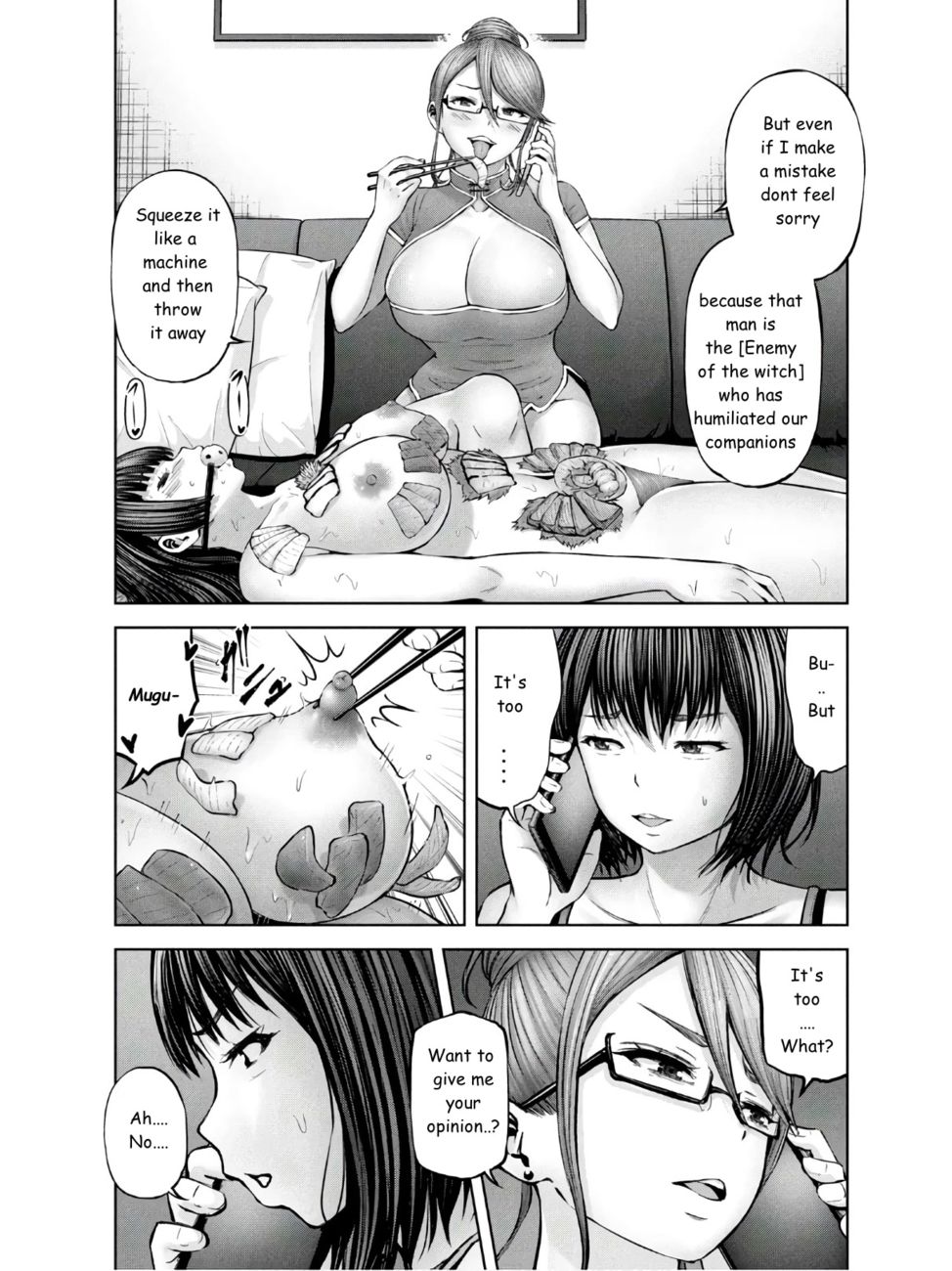 Adamasu no Majotachi chapter 27 page 17