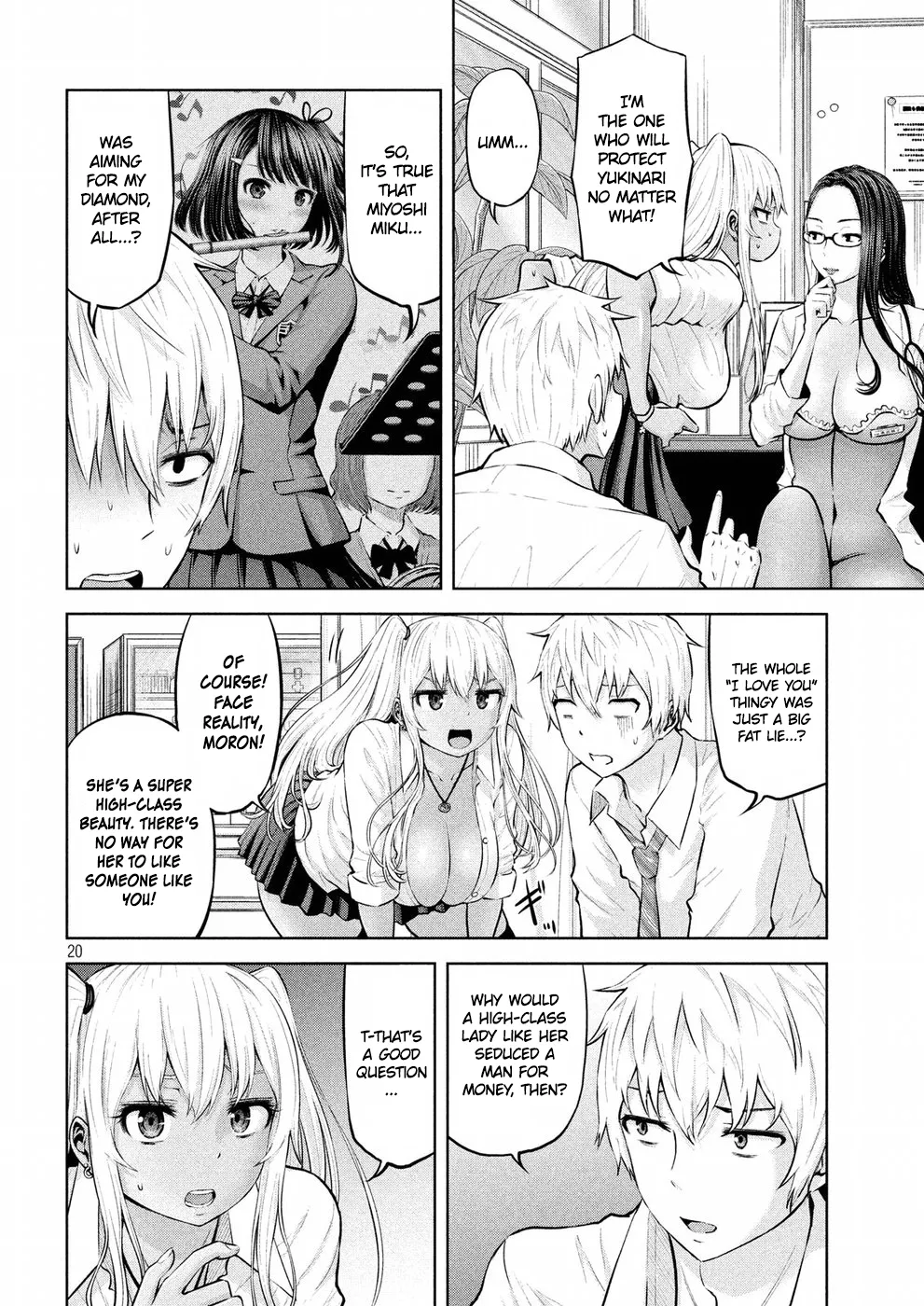 Adamasu no Majotachi chapter 3 page 19