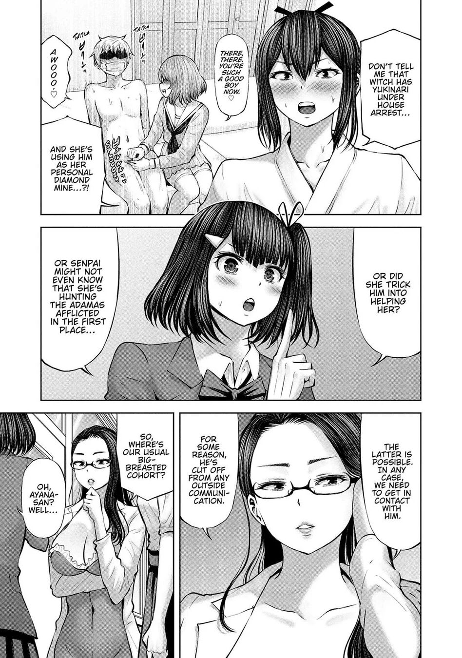 Adamasu no Majotachi chapter 49 page 26
