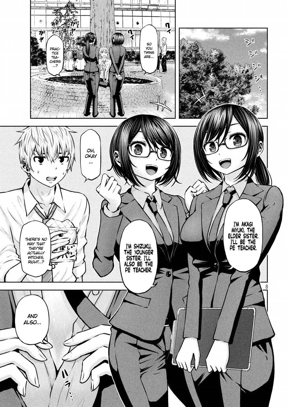 Adamasu no Majotachi chapter 9 page 8