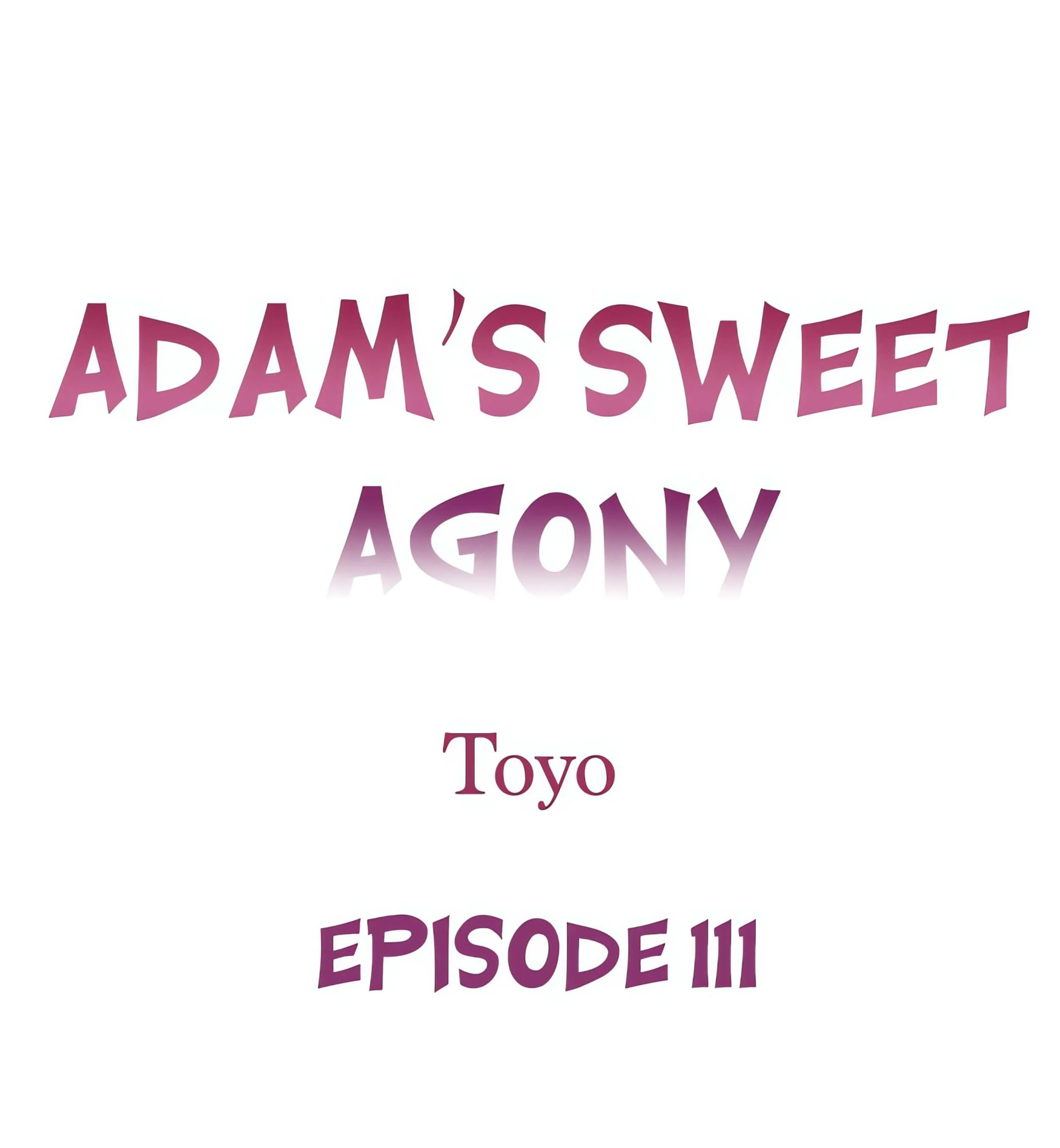Adam’s Sweet Agony chapter 111 page 1