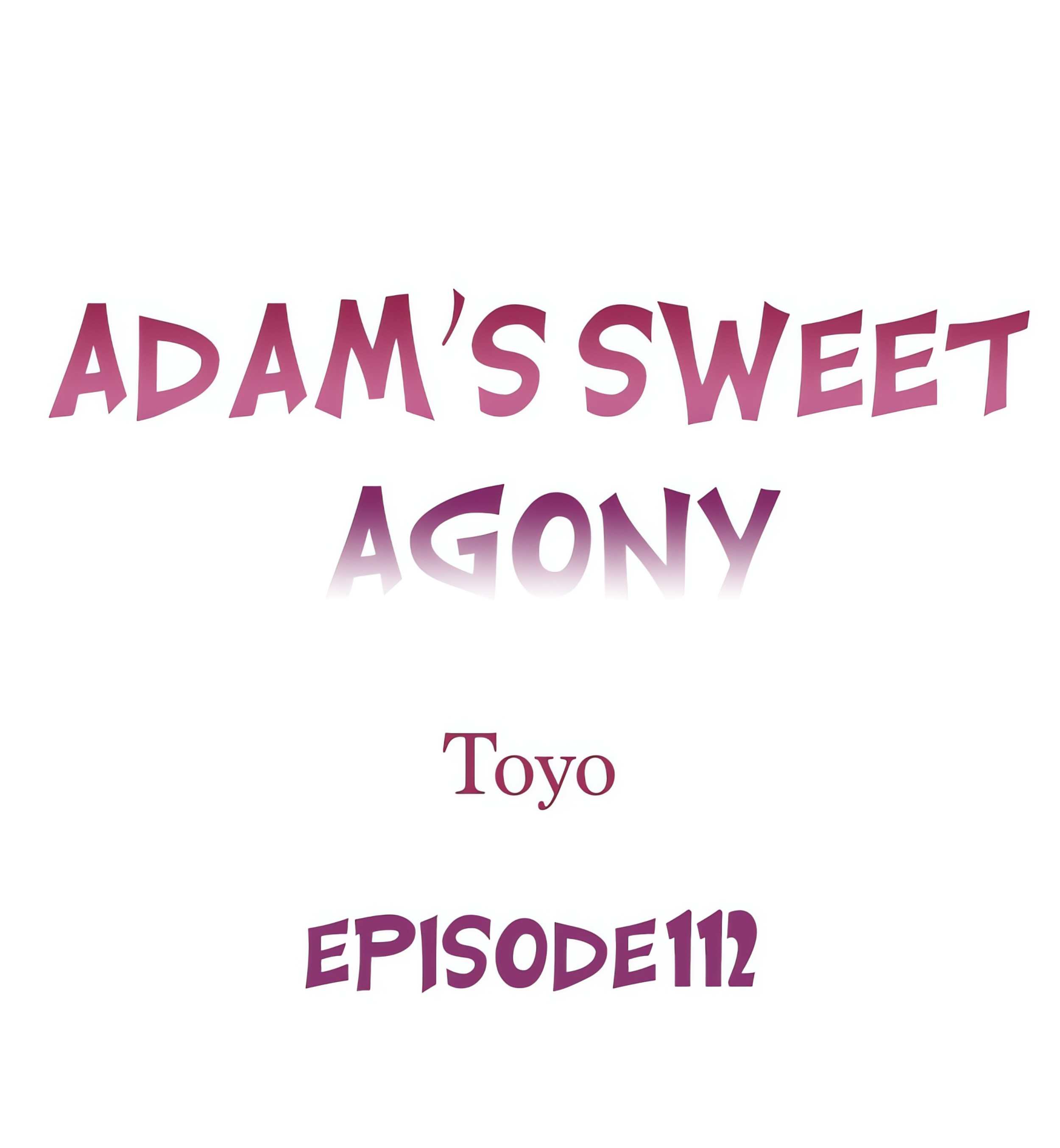 Adam’s Sweet Agony chapter 112 page 1