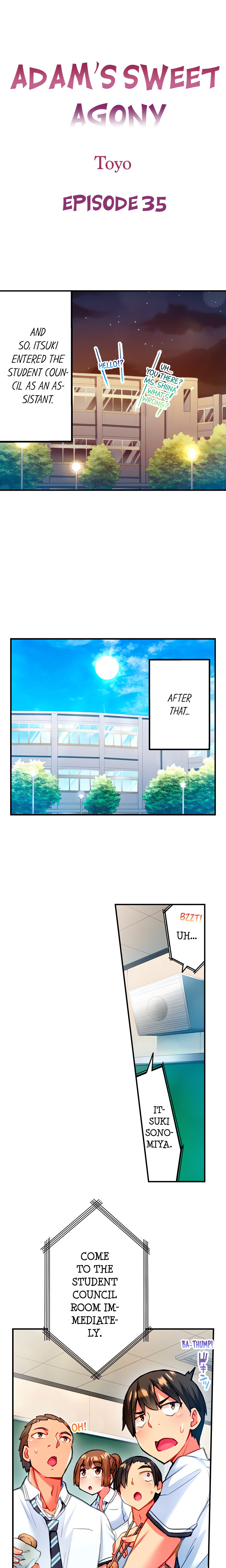 Adam’s Sweet Agony chapter 35 page 1