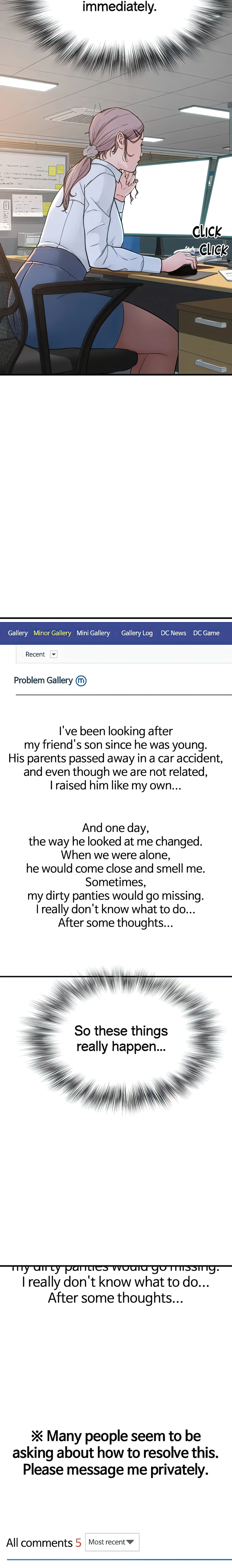 Addicted to My Mom (Official) chapter 2 page 22