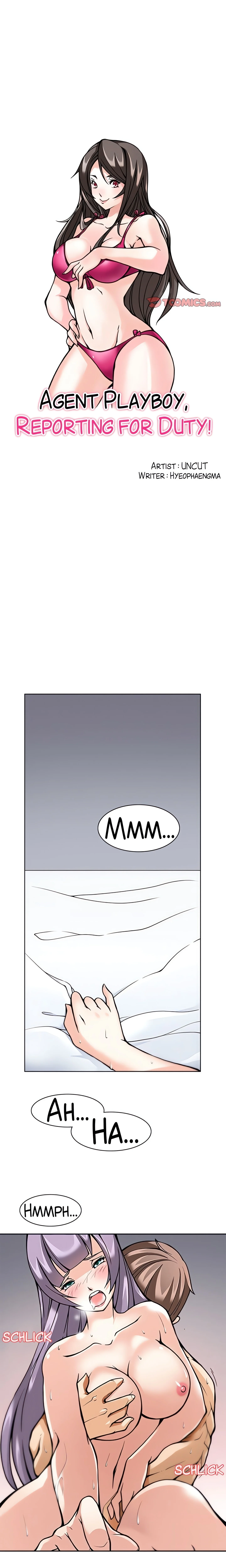 Agent Playboy, Reporting for Duty! chapter 1 page 1
