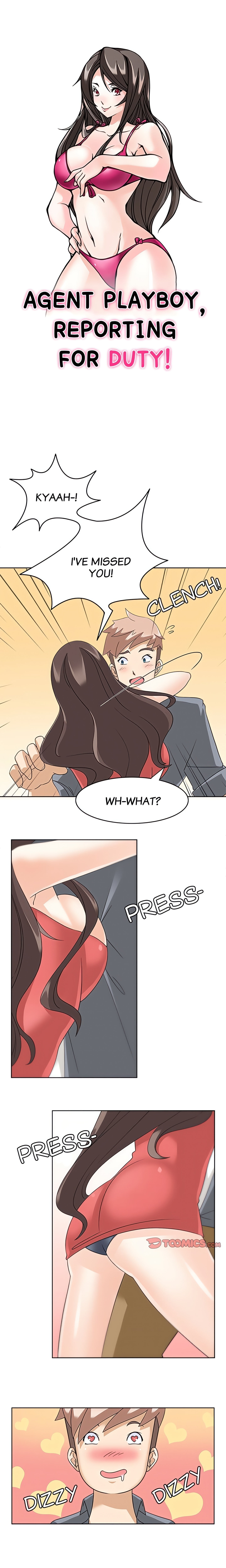 Agent Playboy, Reporting for Duty! chapter 12 page 2