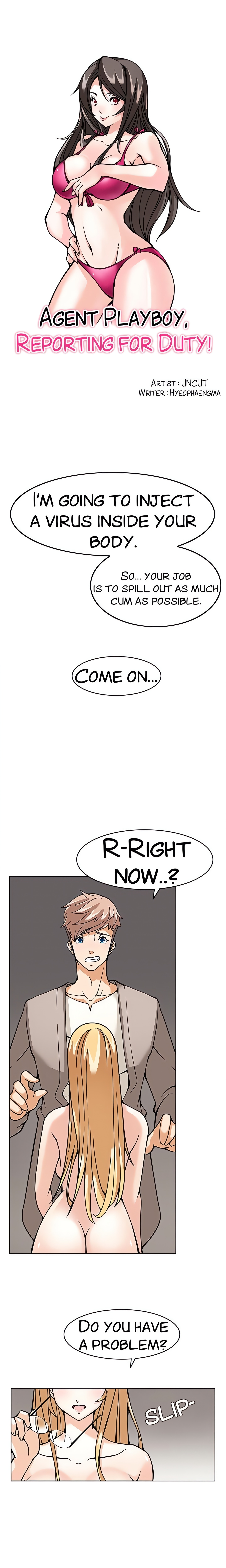 Agent Playboy, Reporting for Duty! chapter 6 page 3