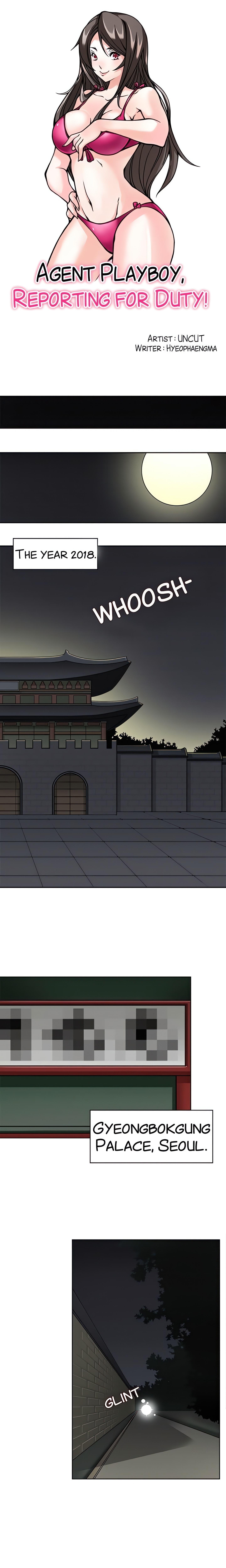 Agent Playboy, Reporting for Duty! chapter 8 page 3