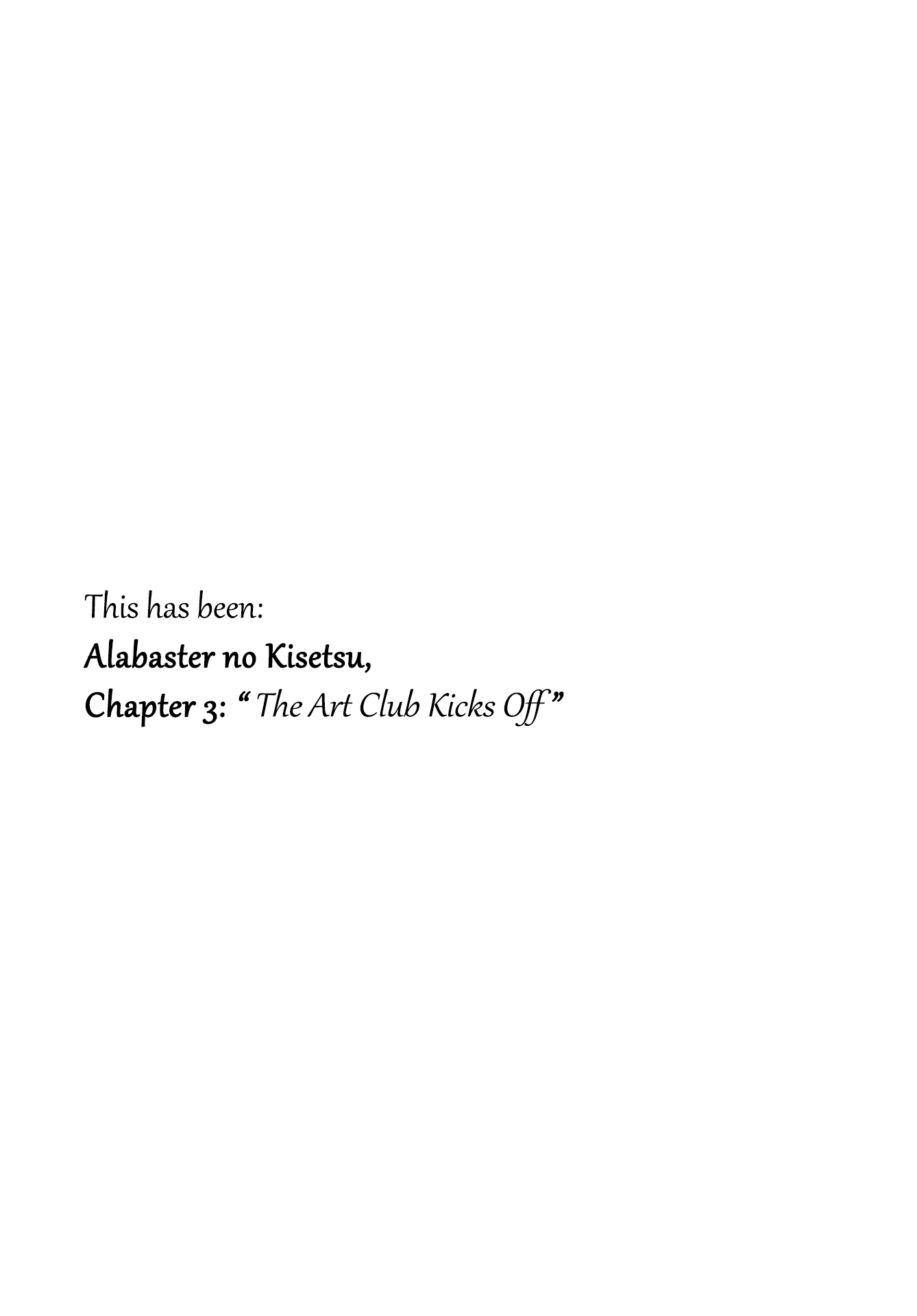 Alabaster no Kisetsu chapter 3 page 25