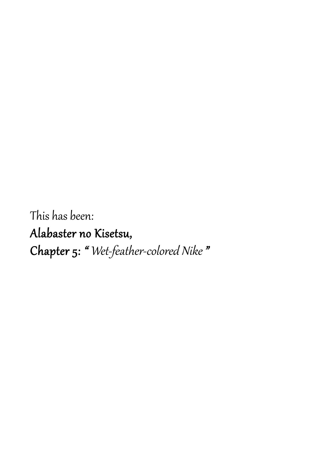 Alabaster no Kisetsu chapter 5 page 25