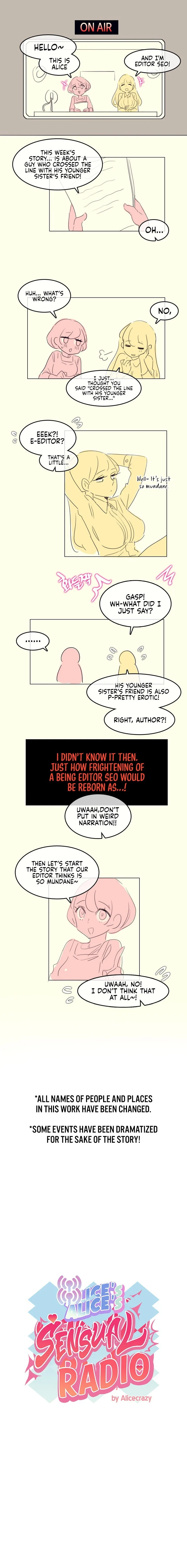 Alice’s Feeling Radio chapter 21 page 1
