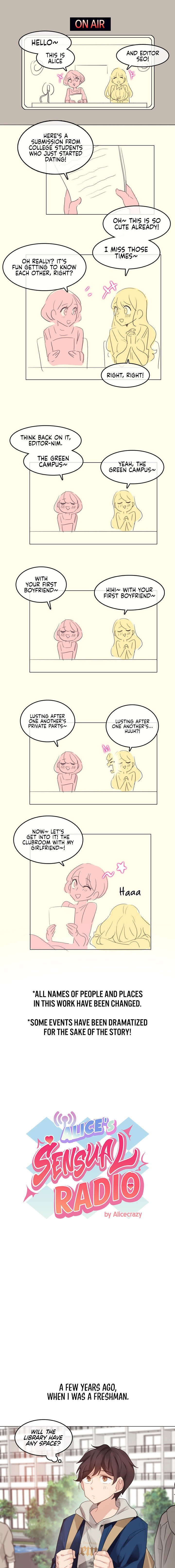 Alice’s Feeling Radio chapter 6 page 1