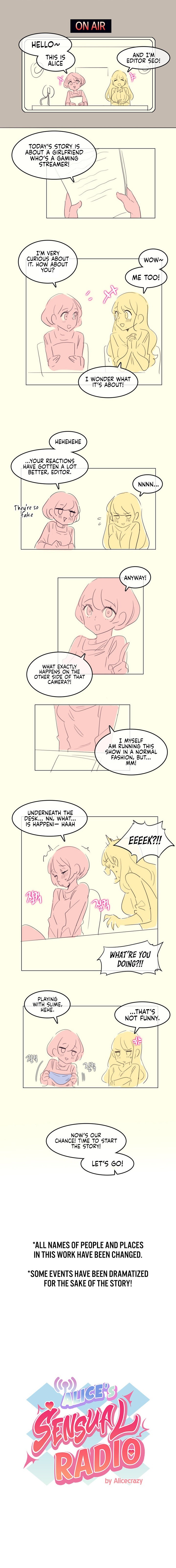 Alice’s Feeling Radio chapter 8 page 1